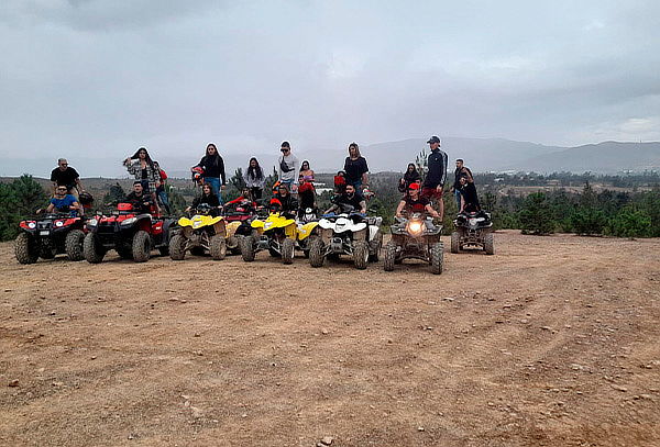 Para 2 Cuatrimoto por Desierto en Villa de Leyva
