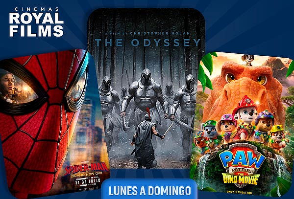 1 Entrada 2D Plus/Ultra a Royal Films ¡Lunes a Domingo!