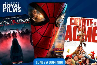 1 Entrada 2D Plus/Ultra a Royal Films ¡Lunes a Domingo!