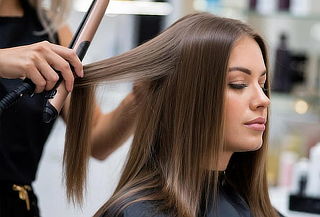 Shot de Keratina para Controlar el Frizz + Corte + Cepillado