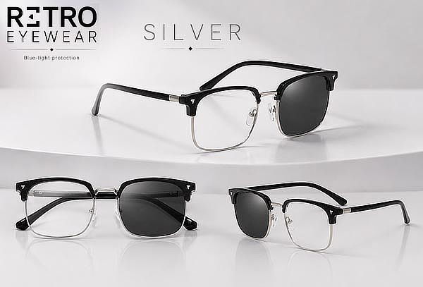 Gafas de Descanso Retro Trader + Lente Fotocromático + Envió