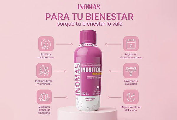 Mezcla Liquida Inositol por 500 ml con Hierbas Aromáticas 
