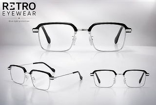 Gafas de Descanso Retro King + Anti-Blue + Accesorios 