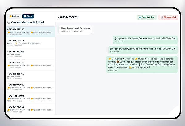 Asistente Inteligente para Ventas por WhatsApp