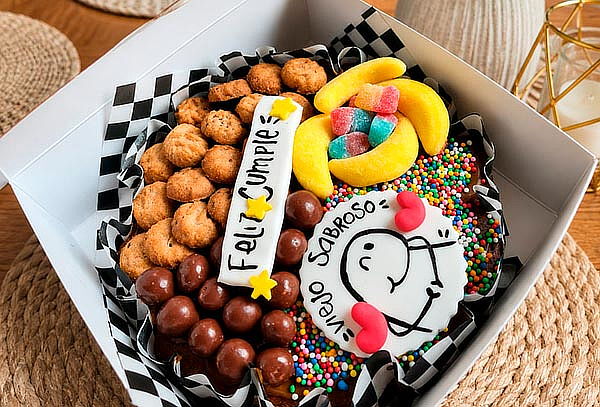 Pizza Brownie Personalizada para toda Ocasión 