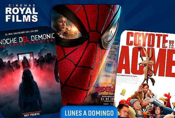 1 Entrada 2D Plus/Ultra a Royal Films ¡Lunes a Domingo!