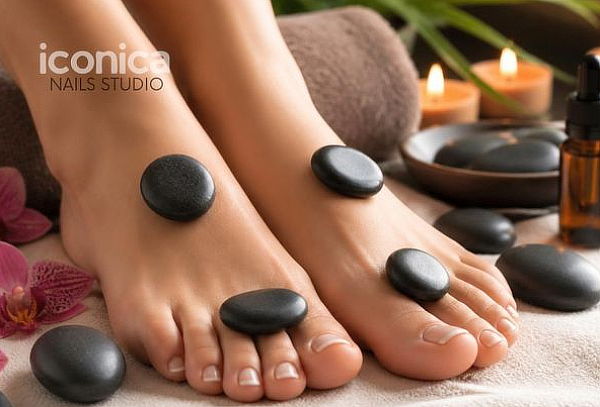 Pedicure Spa + Piedras Volcánicas + Masaje Relajante