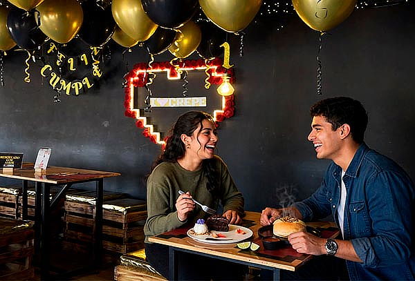 Celebración Aniversario para Pareja en I LOVE CREPE
