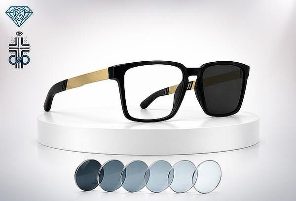 Gafas Dark Lite Gold Sport + Lente Fotocromático +/-3.0   