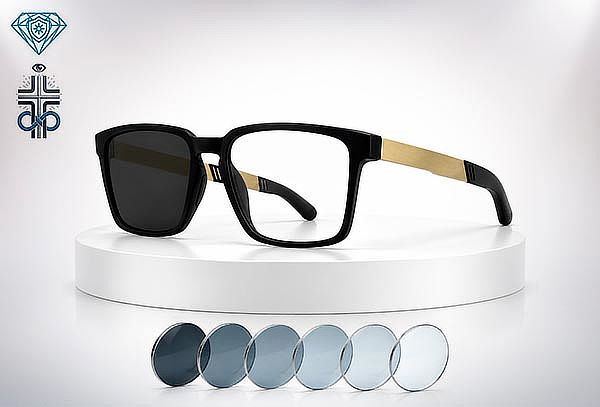 Gafas Dark Lite Gold Sport + Lente Fotocromático +/-3.0   