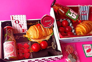 Caja de Madera Tipo Desayuno Gourmet