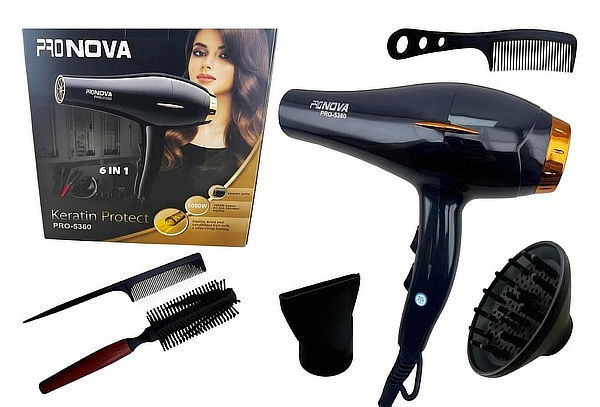 Secador  Pronova 6 en 1 PRO-5360 