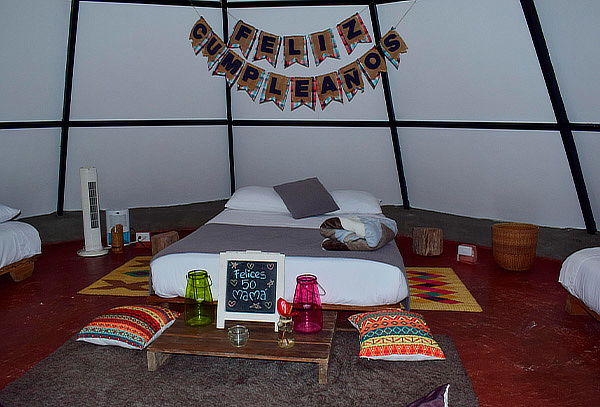 1 Noche Alojamiento en Ecohotel Tipi + Desayuno - La Mesa