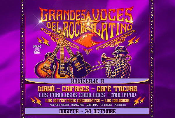 1 Entrada a “Grandes Voces del Rock Latino