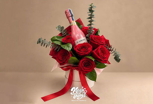 Arreglo Floral Magic Rosé a Domicilio