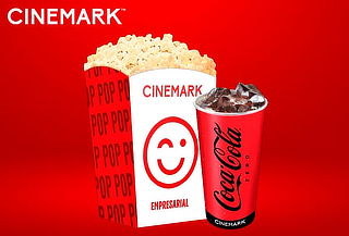 CINEMARK: Combo Crispeta Pequeña + Gaseosa 22 onzas