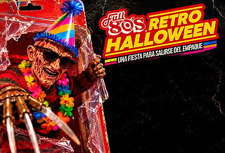 2 Boletas Full 80's Retro Halloween - Fiesta Sede 118