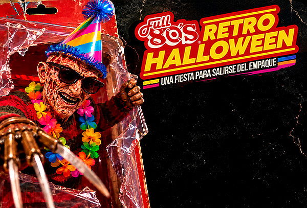 2 Boletas Full 80's Retro Halloween - Fiesta Sede 118