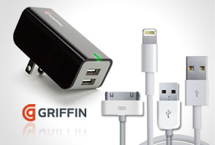 Cargador Dual + Cable iPhone 4 y 5
