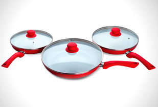 Set Sartenes de Ceramica Chef Master