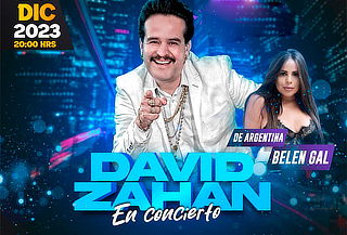 Acceso a David Zahan en Teatro Ferrocarrilero ¡Dic 15!