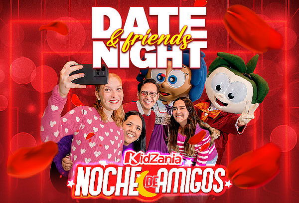 MEGA OFERTA: Entrada Noche de Amigos ¡15 de Febrero!