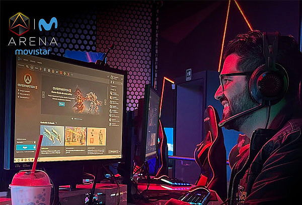 ¿Sin Plan? 1hr de Gaming en Arena Movistar ¡15 suc! 
