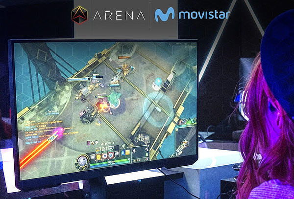 ¿Sin Plan? 1hr de Gaming en Arena Movistar ¡15 suc! 