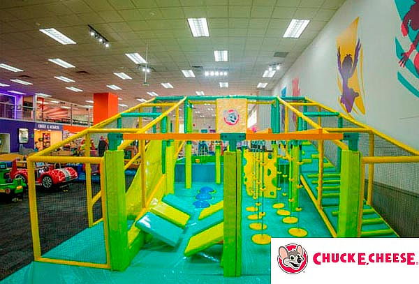 COMBO VIDEOJUEGOS (60 juegos)+ JUEGO ACTIVO en Chuck Cheese®