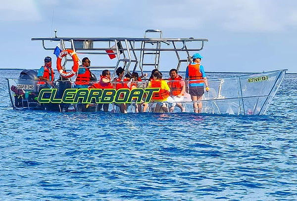 ¡Disfruta! Cozumel: Tour en Lancha Transparente + Cerveza 