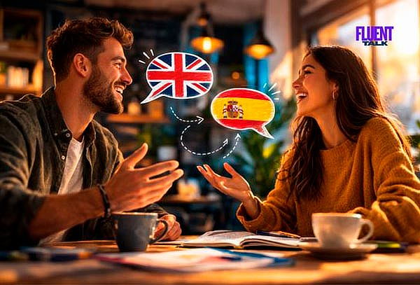 Aprende INGLES con Fluent Talk AI en12 Meses