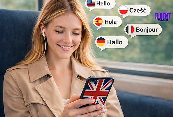 Aprende INGLES con Fluent Talk AI en12 Meses