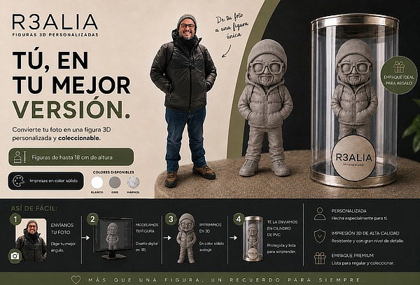 Tu Mini Yo en 3D - Figura personalizada estilo pop