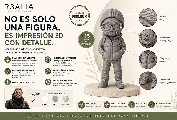 Tu Mini Yo en 3D - Figura personalizada estilo pop