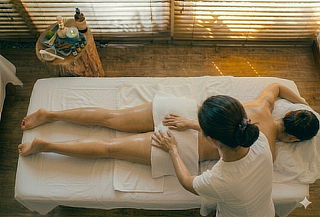 Relax Piernas Cansadas + Drenaje y Reflexo + Aromaterapia