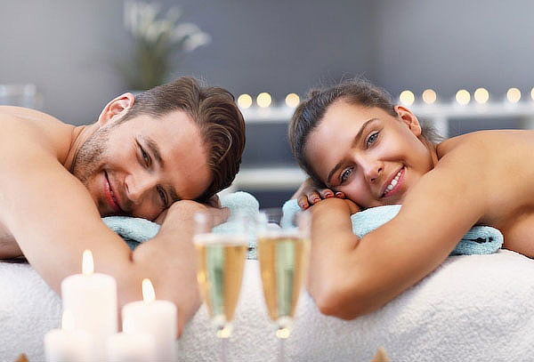 2 Horas de Spa Relajante en Pareja + Copa de Vino