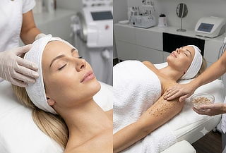Exfoliación Cuerpo Completo + Masaje Craneofacial Relajante