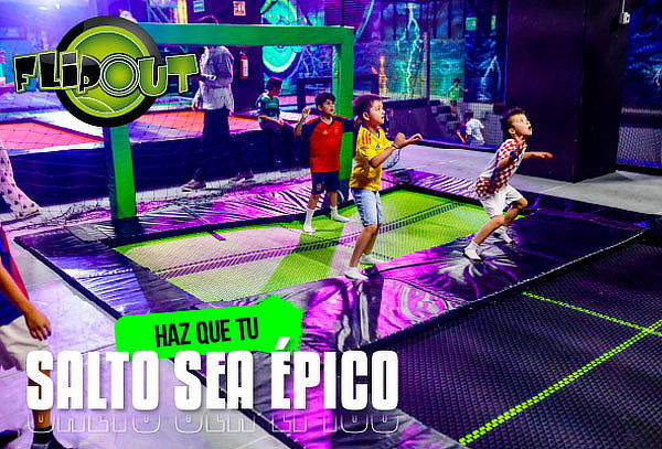Salta en Flip Out ¡Lomas Verdes y Santa Fé! + Calcetines