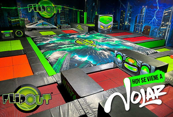Salta en Flip Out ¡Lomas Verdes y Santa Fé! + Calcetines