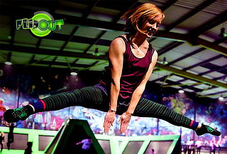 Salta en Flip Out ¡Lomas Verdes y Santa Fé! + Calcetines