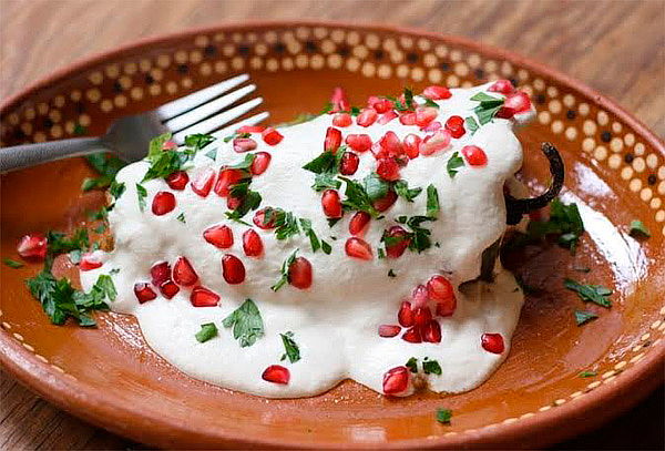 Ruta de los Chiles en Nogada en Puebla