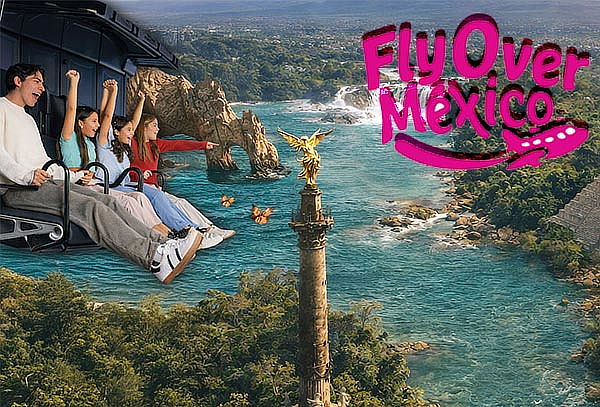 Flying theater: Pase completo a la aventura FlyOver México