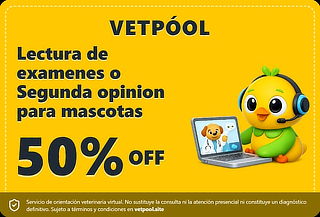 Lectura de Exámenes y/o Segunda Opinión Veterinaria Virtual