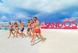 3, 4 o 5N en Sandos, Cancún ¡Plan Todo Incluido! para 2 