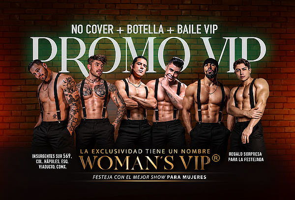 Woman´s VIP Plan para 4 Amigas: Cover + Botella 