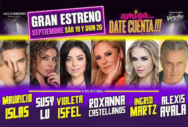 Acceso a Amiga Date Cuenta en Nuevo Teatro Versalles