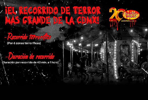 Acceso a Recorrido del Terror en Rancho Mágico