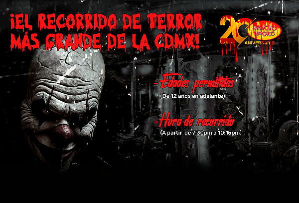 Acceso a Recorrido del Terror en Rancho Mágico