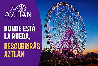 Acceso a Parque Aztlán en Bosque de Chapultepec