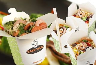 WOK Chop Suey + Sushi y Bebida